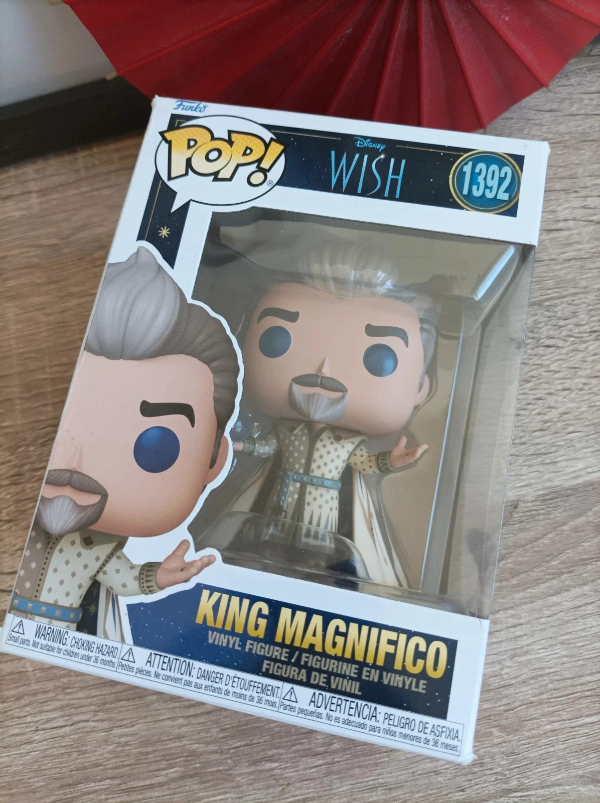 Disney Wish - Figurina del Rey Magnifico - Funko Pop 1392 – photo 3